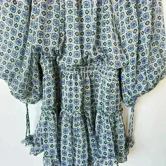 NWT! MISA LOS ANGELES Zonia Off-The-Shoulder Mini Dress - Picture 7 of 11